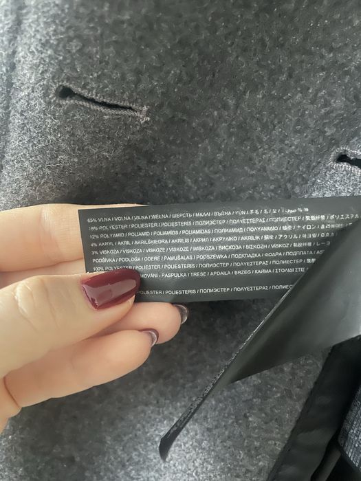 Вълненено палто на MANGO