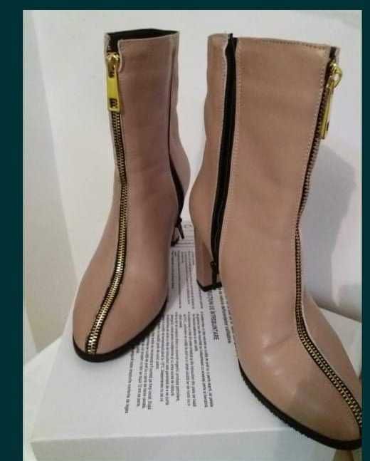 Cizmulițe/ghete dama piele noi