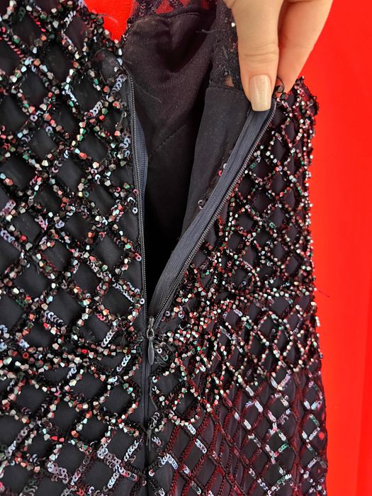 Официална рокля с камъни