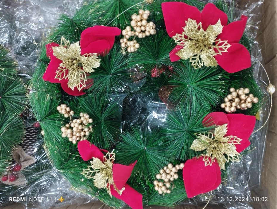 Новогодние венок
