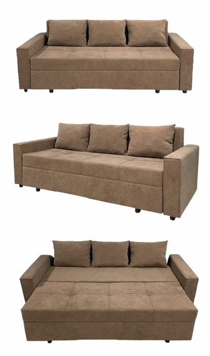 Диван Тахта  раскладной Кровать Софа Угловой Пуфики Мягкий мебель