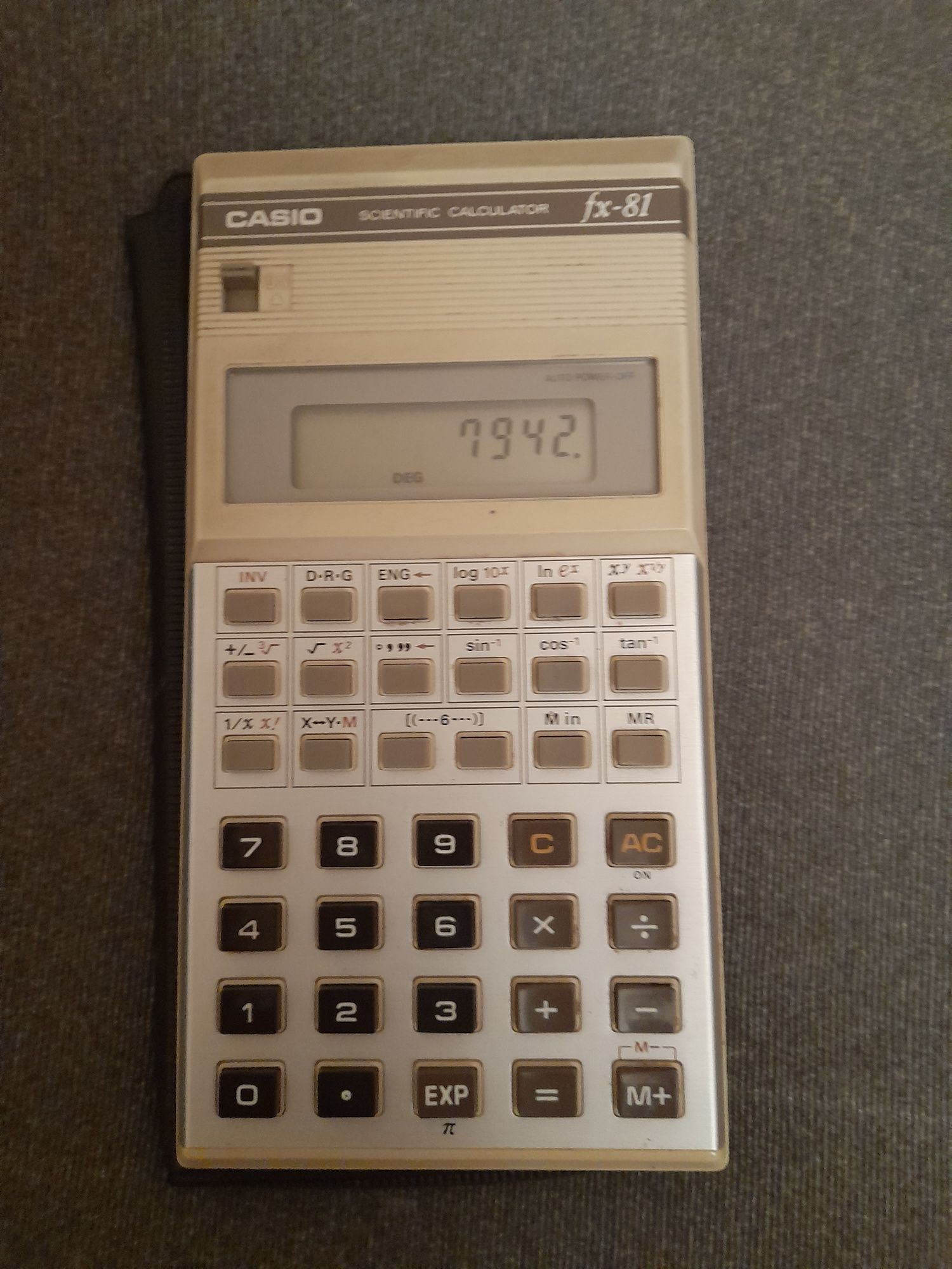 Calculator casio fx-81