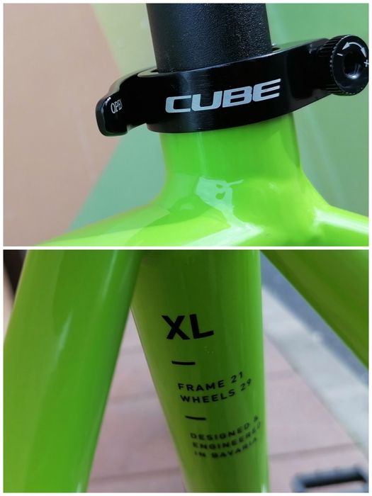 Cube Reaction Pro*29цола*ХЛ*Shimano XT*Въздушна Вилка-Rock Shox*1х12