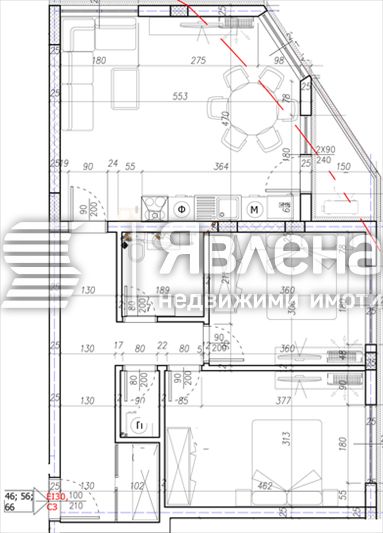Продава се Тристаен апартамент в Варна, Владислав Варненчик - 95 кв.м за 1182 €/кв.м - Снимка #1