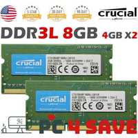 Rami laptop ddr3l 1x4gb Crucial