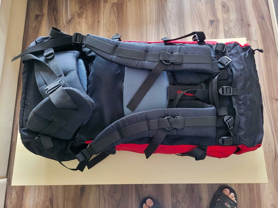 Rucsacuri de 80 și 30 litri, geantă de voiaj-troler