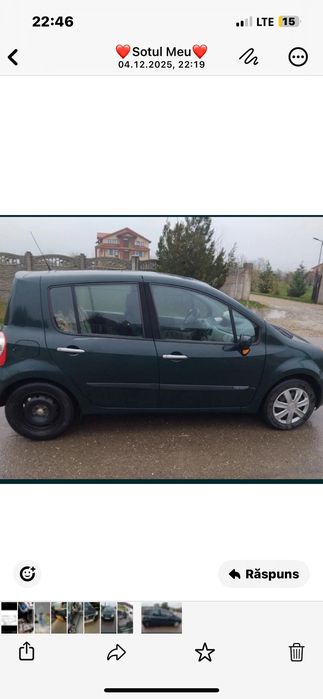 Vând Urgent Renault modus 2005 motor 1.6 16 valve