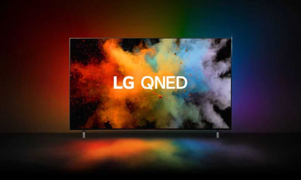 Televizor LG 191 cm 75QNED813QA, ecran spart