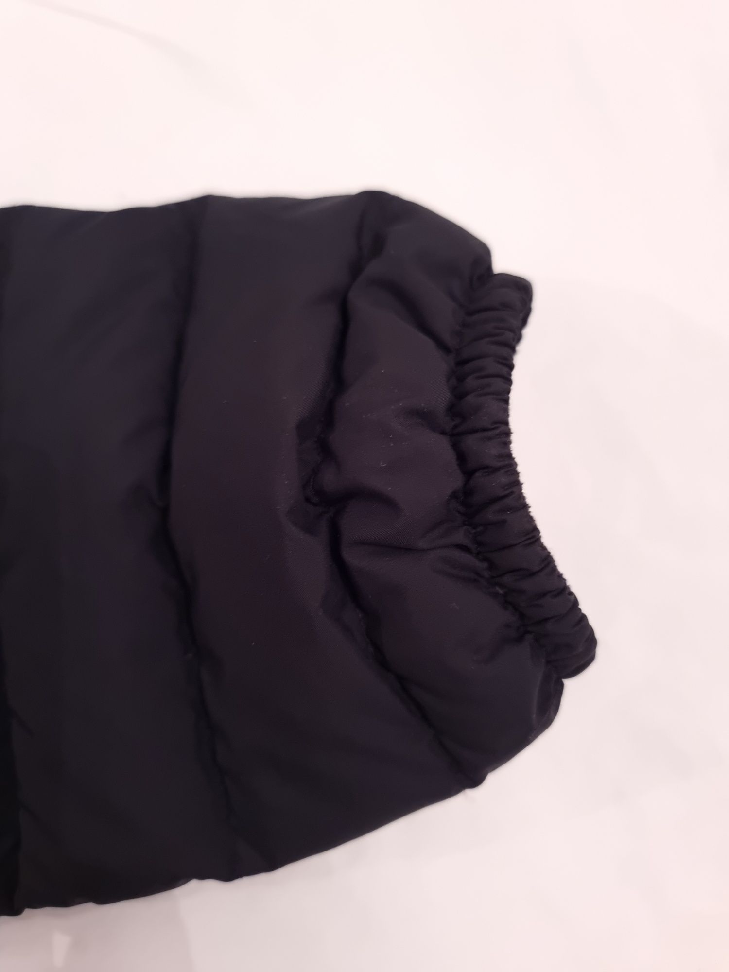 Jack Wolfskin geaca puf S damă lunga neagra