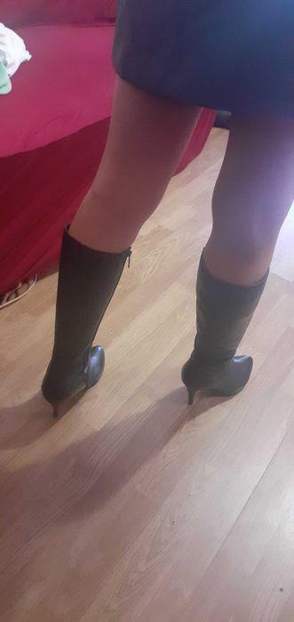 Cizme piele lungi dama Aldo Milann