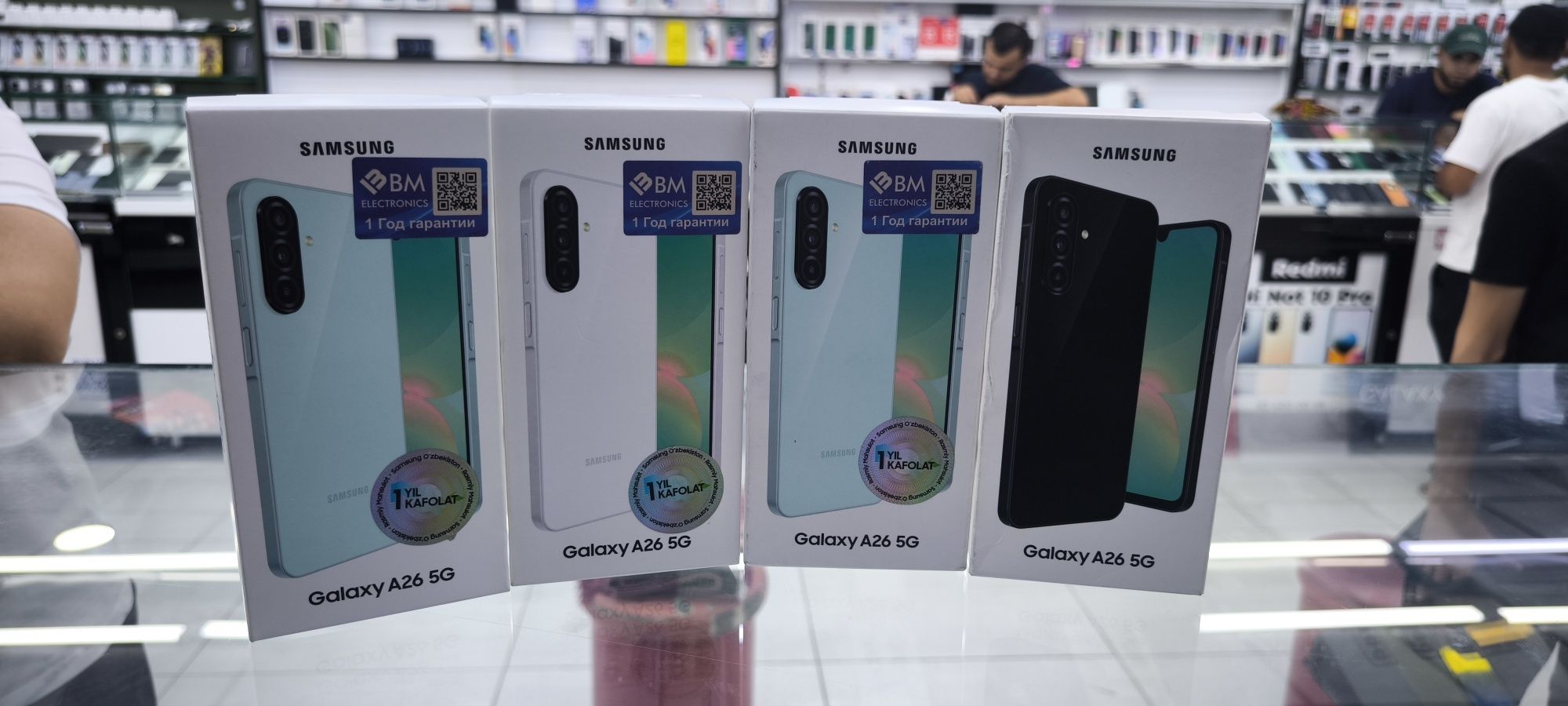 samsung A26 5G 8/256  6/128 qora.blu.oq