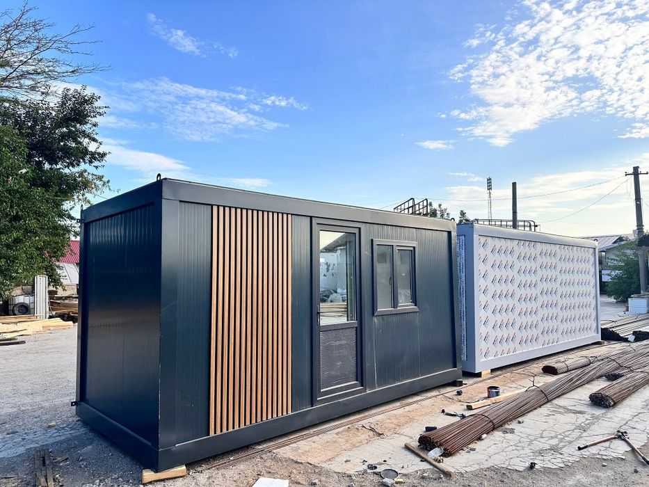 Container modular tip birou, spatiu comercial, locuinta  6 x 3m
