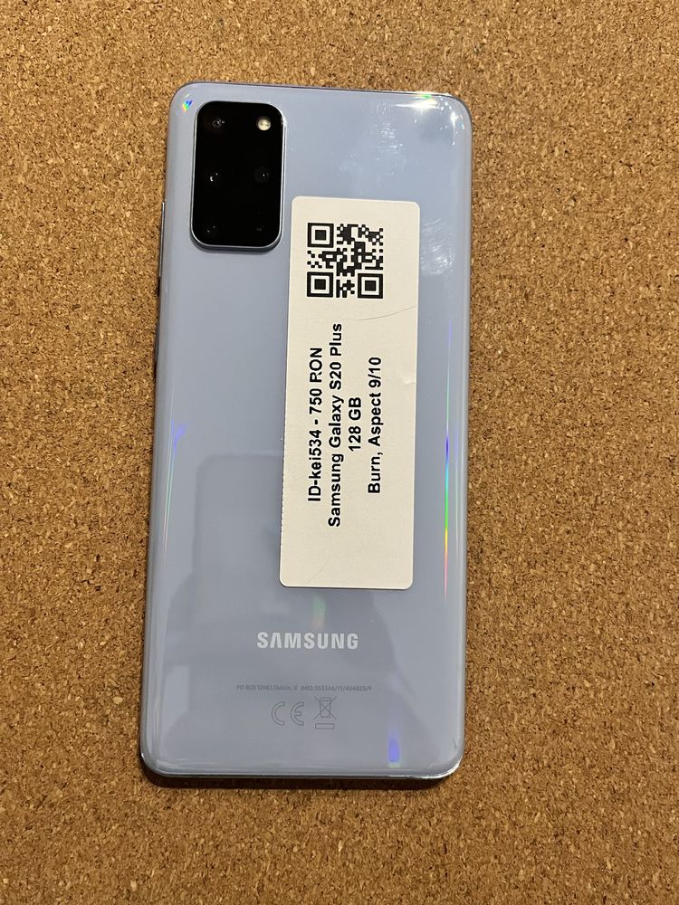 Samsung S20 Plus 128 Gb ID-kei534