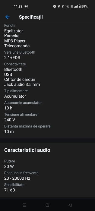 Boxa portabila Akai x6