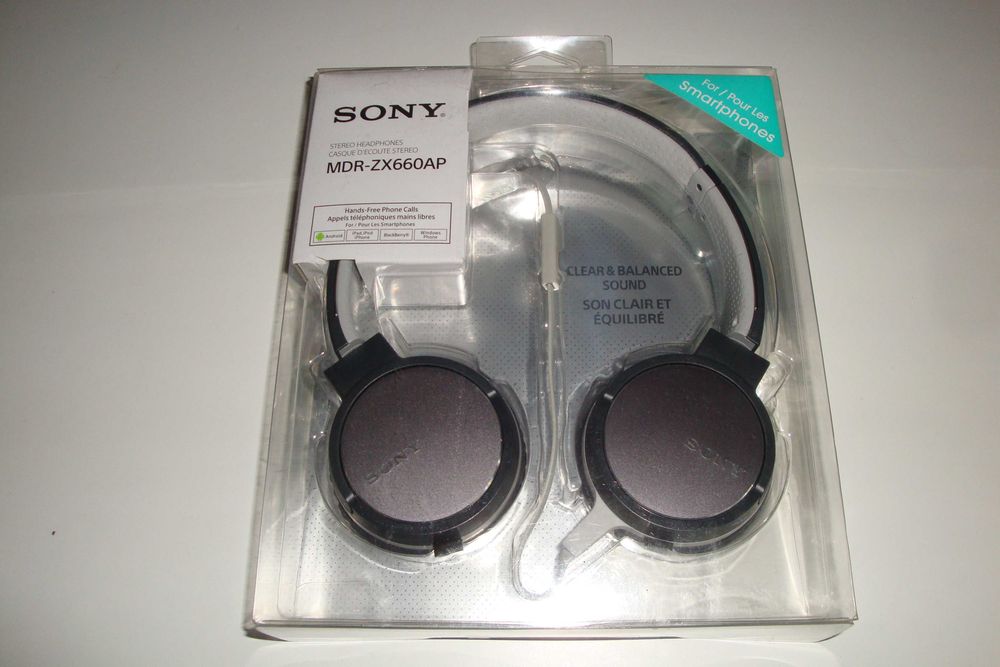 Casti SONY MDR-ZX660AP casti reglabile cu microfon