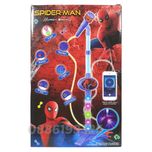 Детски светещ микрофон на стойка Спайдърмен Spiderman