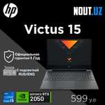 HP Victus 15 i5-13420H,8GB,512GB,RTX2050, год Гарантия Магазин Nout.uz