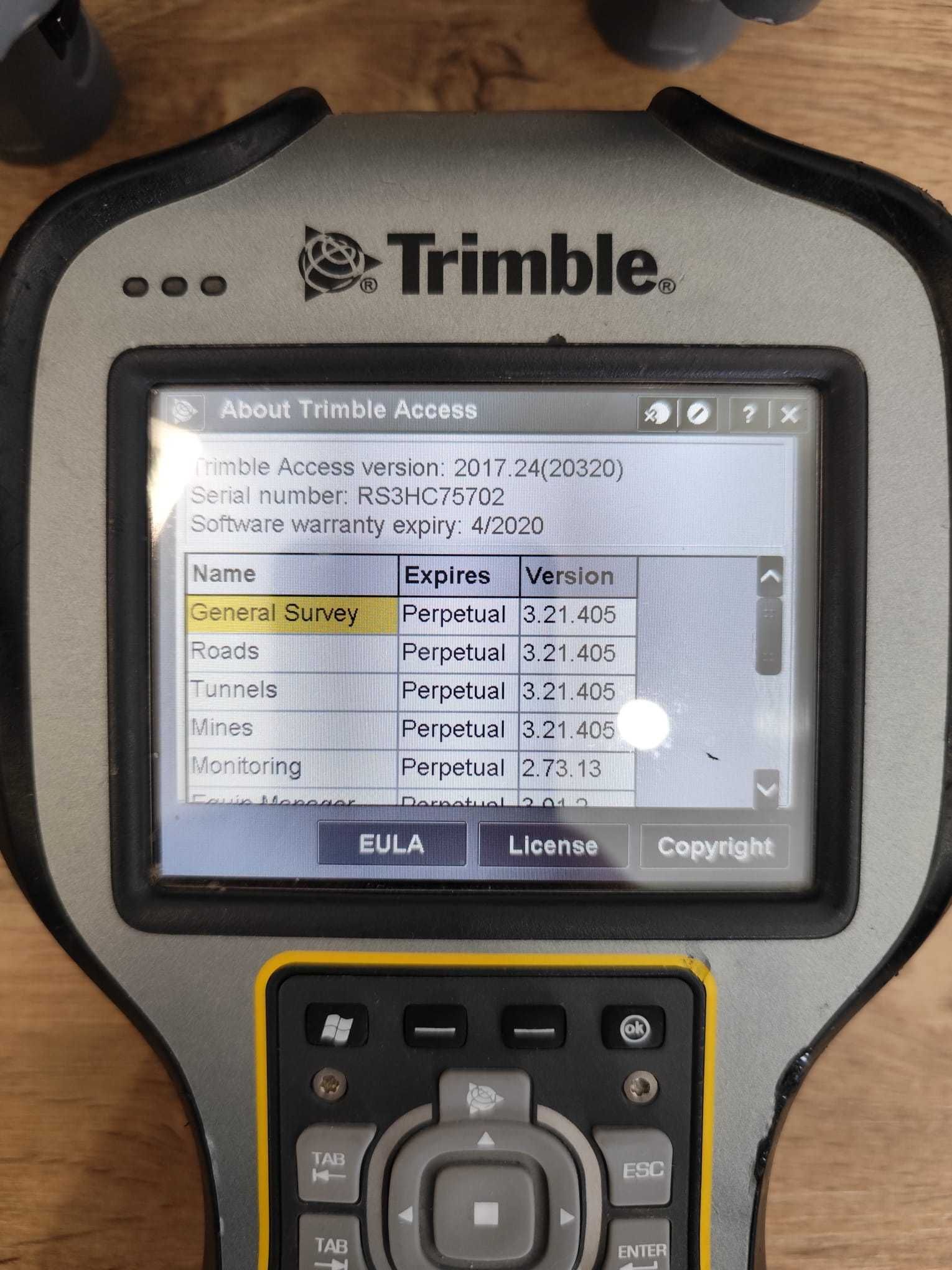 SET TRIMBLE R10 (baza/rover)