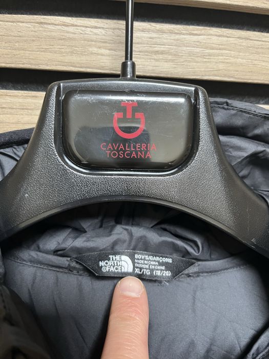 The North Face : Down Hooded Jacket - яке с пух размер S / Оригинал