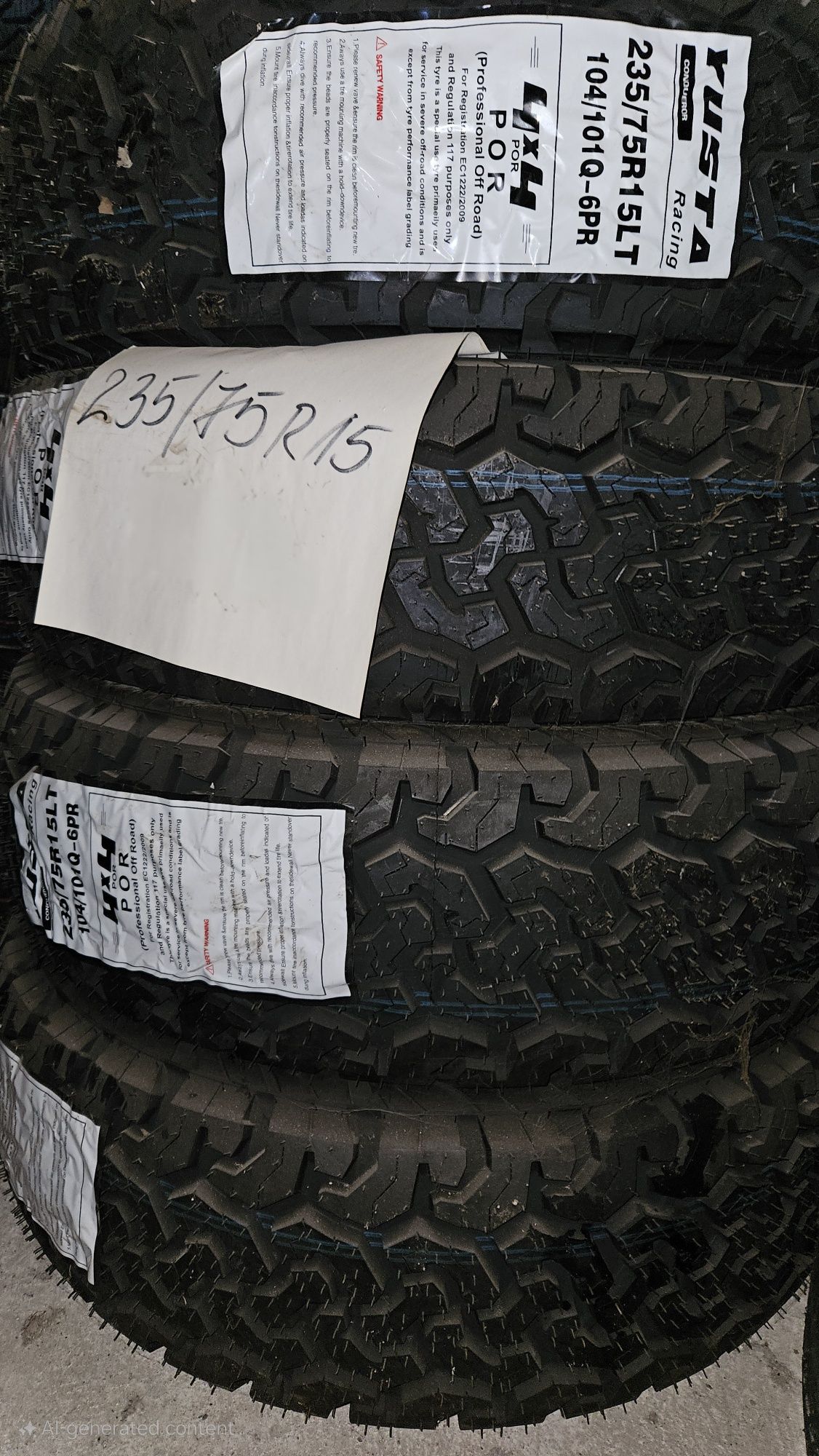 235/75R15LT Yusta