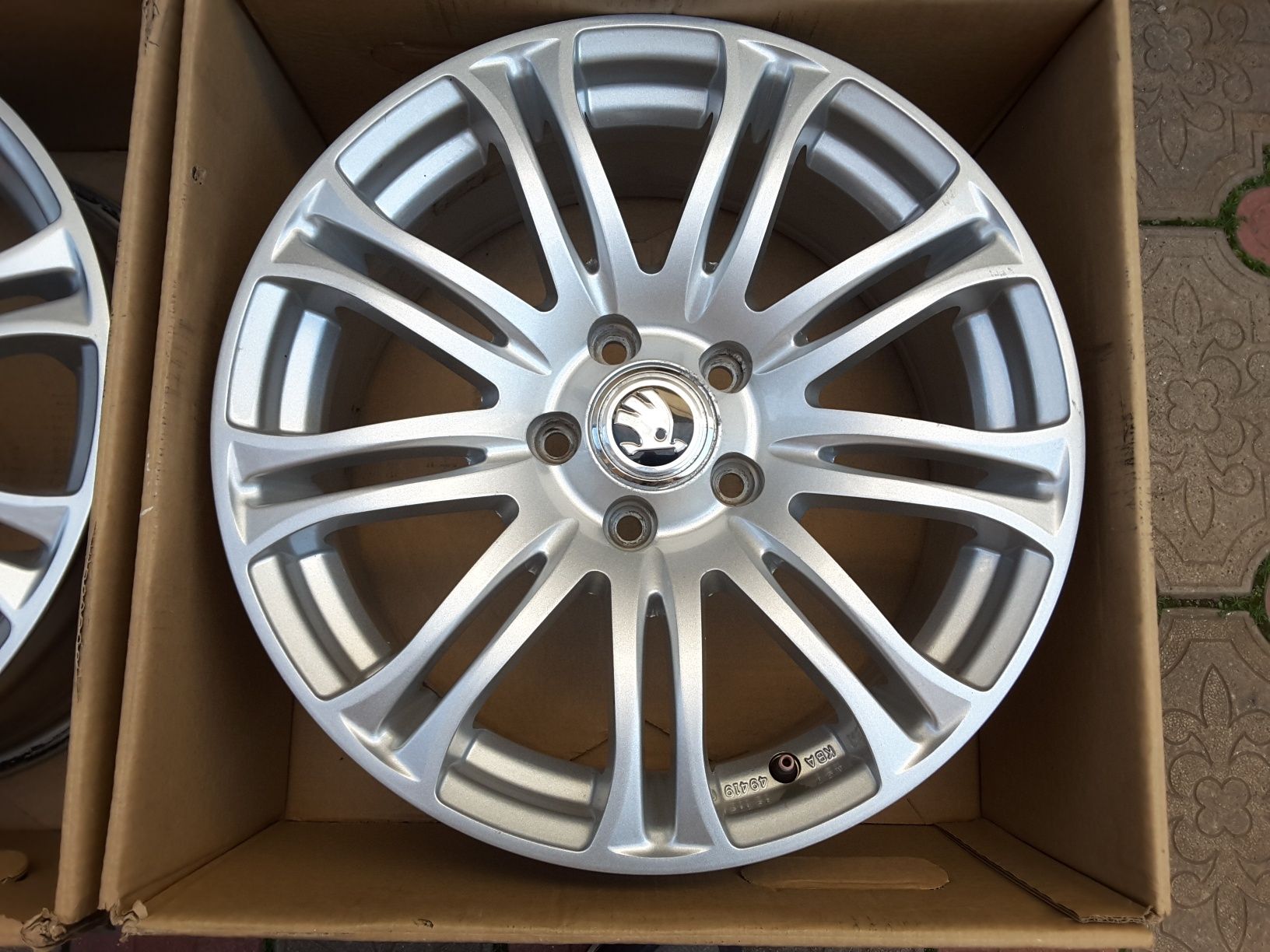 jante aliaj 17; 5x112; Skoda Octavia 2, 3, 4, Superb