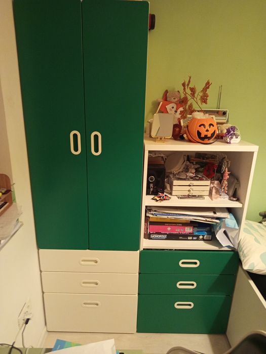 Vând dulap și servanta copii IKEA STUVA / FRITIDS – stare excelentă
