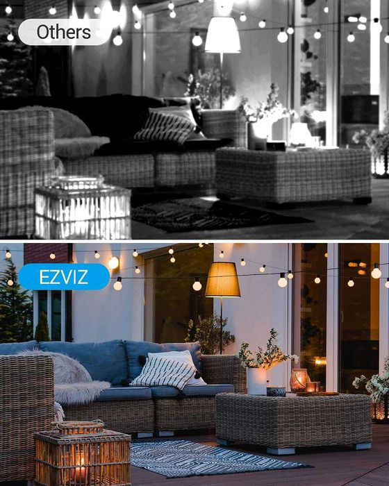 Ezviz Elite 4Mpx Автономна IP Камера с 270 дни батерия