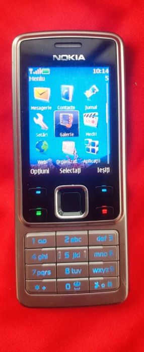 Nokia  6300 meniu în limba română ( liber de rețea)