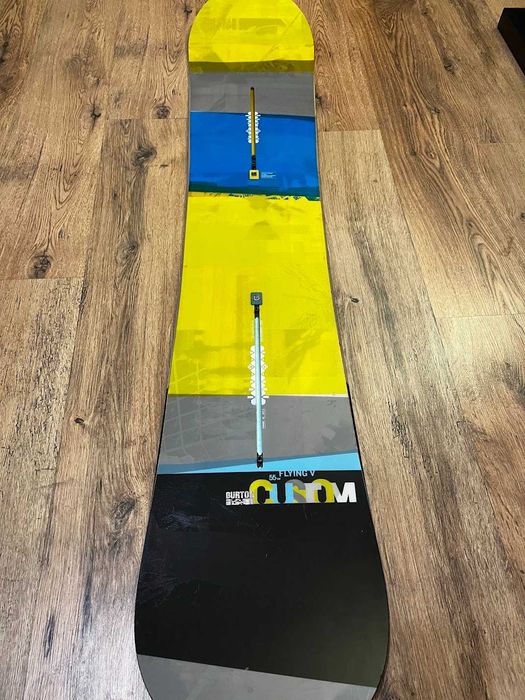 placa snowboard burton custom flying-v 155 wide