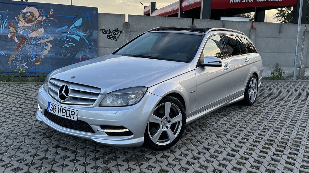 Mercedes C350 D 250 CP 2011 E5 4 Matic 7G Tronic Pachet AMG Panoramic