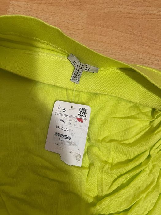 Fusta    Zara galben neon