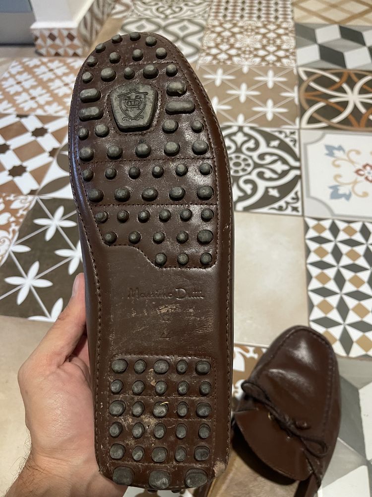 Pantofi Mocasini Massimo Dutti 44, cadou camasa