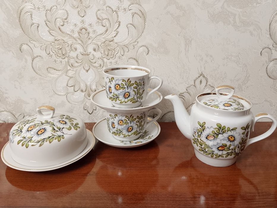Сервизы чайные. Винтажные