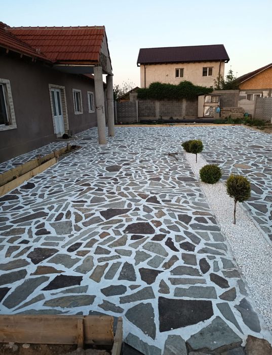 Piatra naturala de munte oriunde in tara + montat