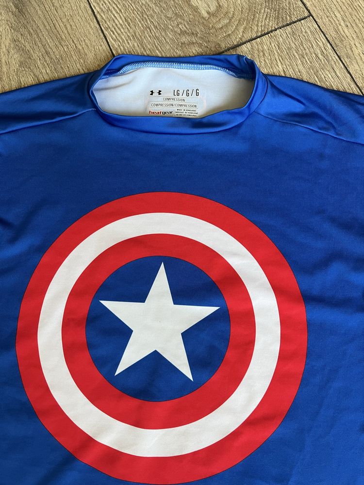 Under Armour : Capitan AMERICA - Compression - Компресираща размер S/M