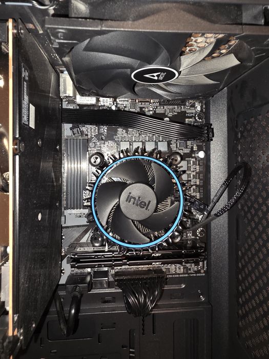 Vand setup placa de baza H610M H plus procesor i5 12400F plus