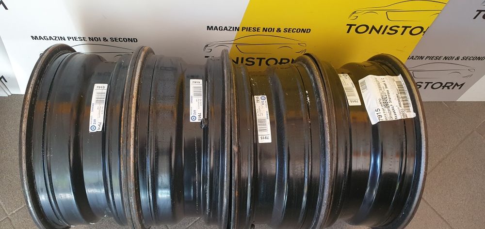 Jante Fiat Punto, Fiat 500, 4x98 R15, 6xJ15 ET 43