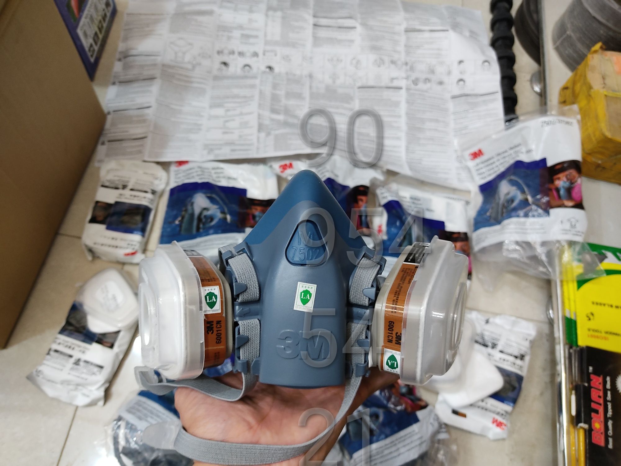 Маска Респиратор 3м 7502 оригинал maska resperator