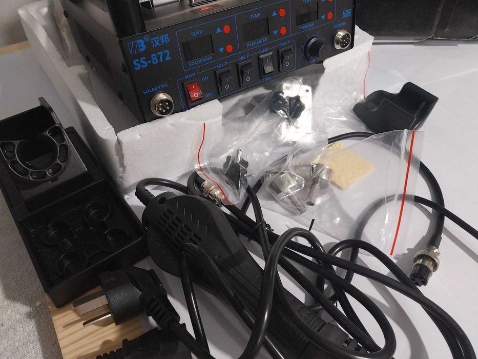 Statie de lipit, infrarosu profesionala - SS-872