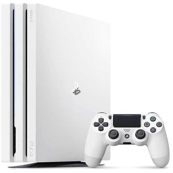 PlayStation 4 PRO 1Tb White с прошивкой 7.55. Возможен обмен.