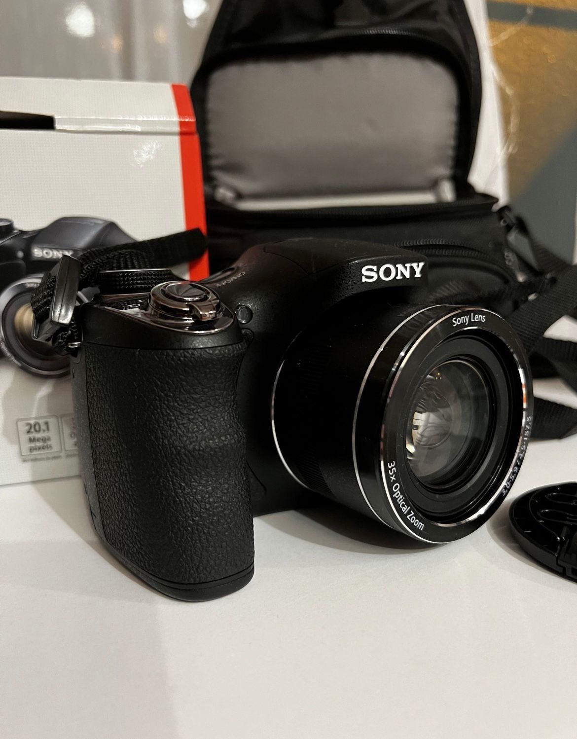 Aparat foto digital Sony Cyber-Shot DSC-H300, 20.1MP, Black