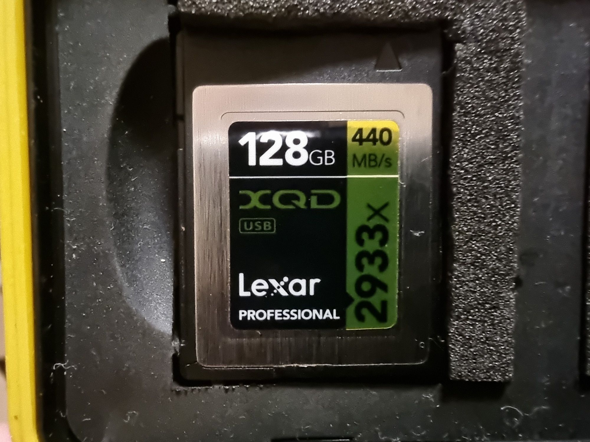 Card Lexar XQD 128gb 2933x