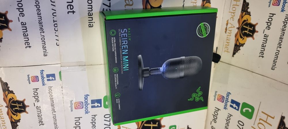 Hope Amanet P6 Microfon PC Gaming Razer Seirwn Mini