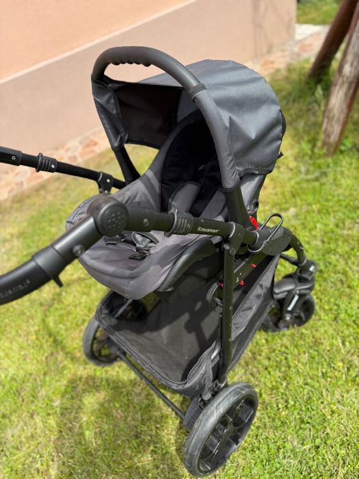Cărucior Krausman 3 în 1 Combo Max Grey
