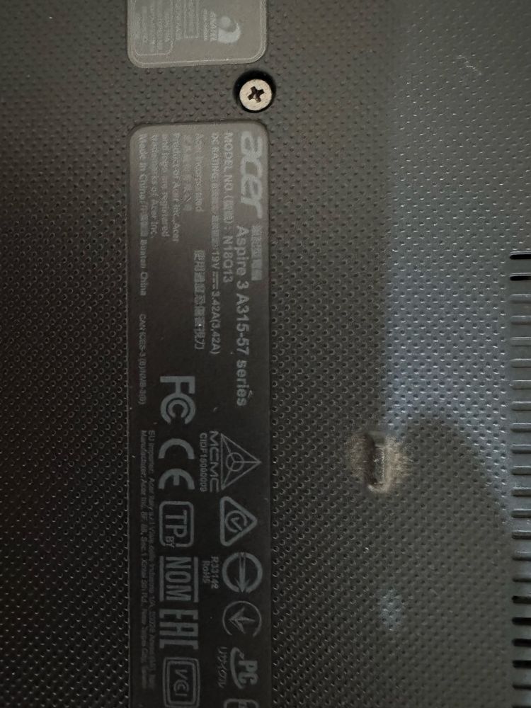 Ноутбук Acer Aspire 3 core i3 1005G1