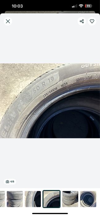 235 50 19 Continental si Michelin