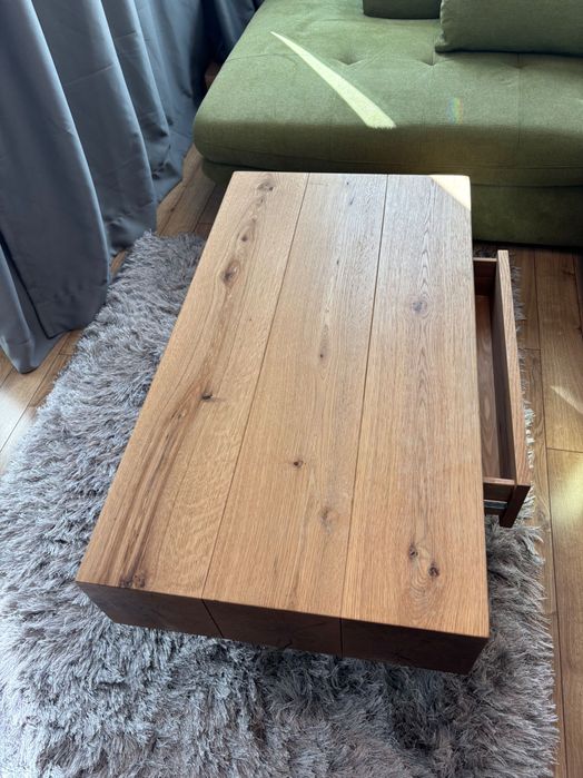 Холна маса, естествено дърво