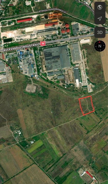 Teren intravilan 12 000 mp