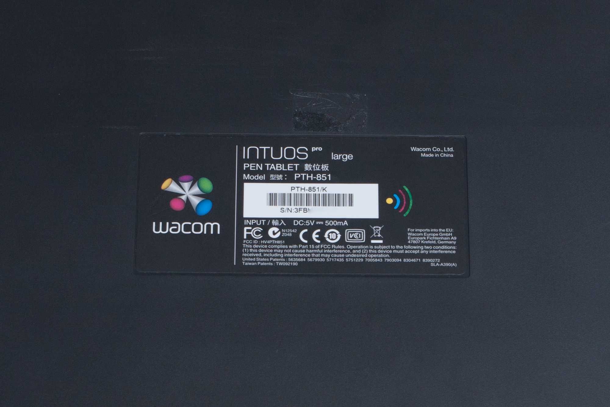 Графичен таблет Wacom Intuos Pro Large Tablet PTH-851