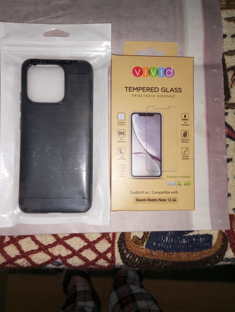 HusăTechuit -tempered glass-xiaomi redmi 12C